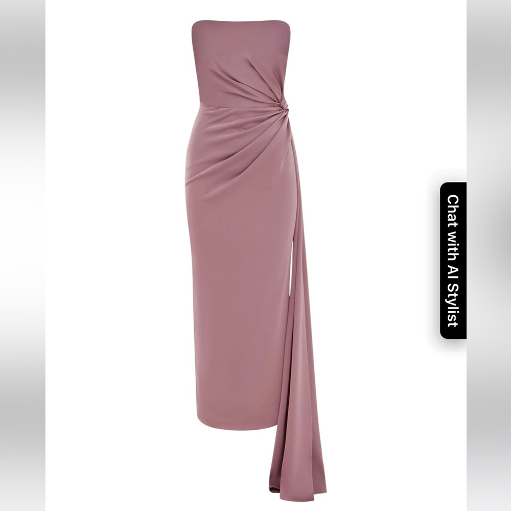 Alex Perry Strapless Twist Dress - Picture 3 of 6